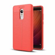 Чехол-накладка Litchi Grain для Xiaomi Redmi Note 4X / Note 4 (красный)