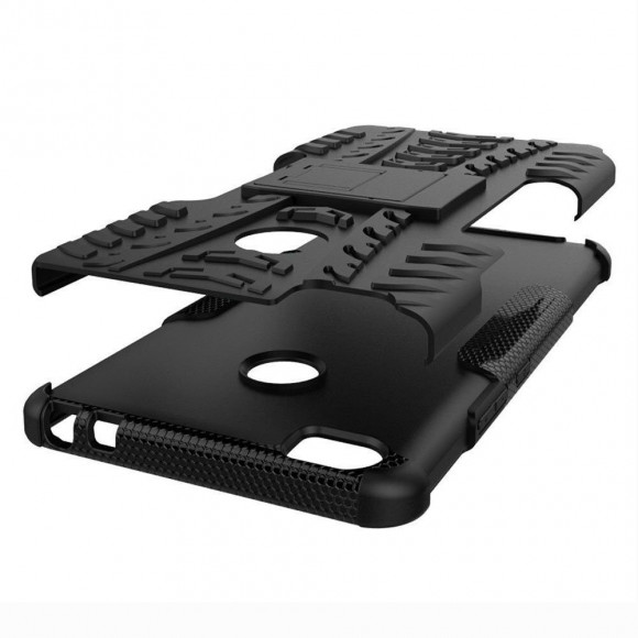 Чехол Hybrid Armor для Xiaomi Mi Max (черный + красный) Чехол Hybrid Armor для Xiaomi Mi Max (черный + красный)