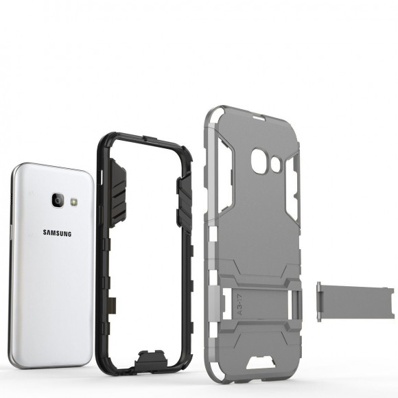Чехол Duty Armor для Samsung Galaxy A3 (2017) SM-A320F (серый) Чехол Duty Armor для Samsung Galaxy A3 (2017) SM-A320F (серый)