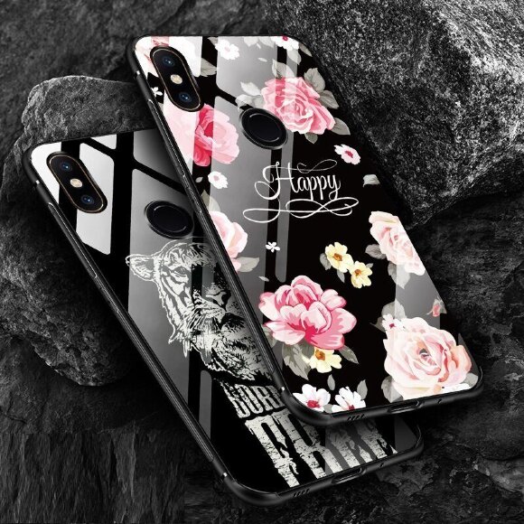 Чехол-накладка для Xiaomi Mi 8 SE (Happy Flower)
