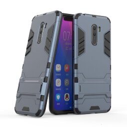 Чехол Duty Armor для Xiaomi Pocophone F1 / Poco F1 (темно-синий)