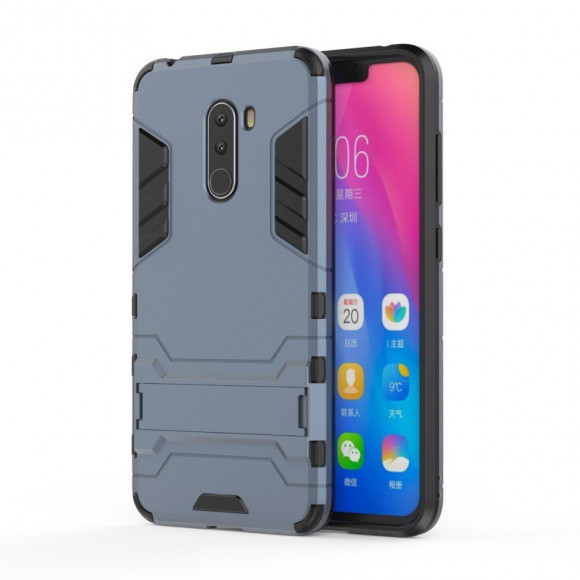 Чехол Duty Armor для Xiaomi Pocophone F1 / Poco F1 (темно-синий) Чехол Duty Armor для Xiaomi Pocophone F1 / Poco F1 (темно-синий)