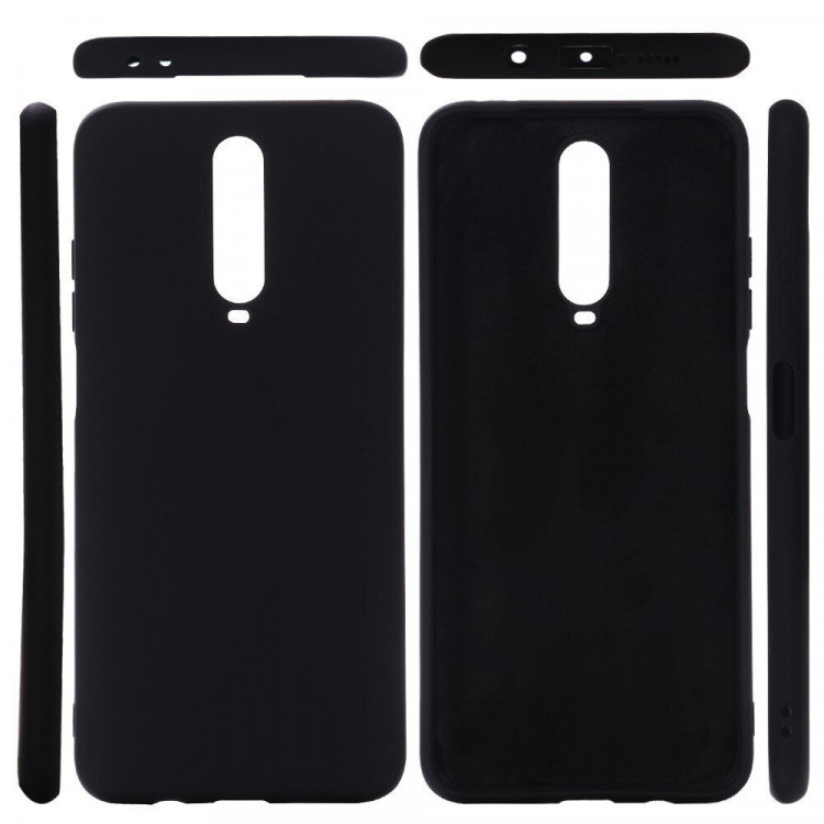 Силиконовый чехол Mobile Shell для Xiaomi Redmi K30 (черный)