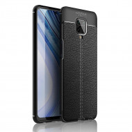 Чехол-накладка Litchi Grain для Xiaomi Redmi Note 9S / Note 9 Pro / Note 9 Pro Max (черный) Чехол-накладка Litchi Grain для Xiaomi Redmi Note 9S / Note 9 Pro / Note 9 Pro Max (черный)