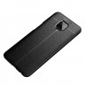 Чехол-накладка Litchi Grain для Xiaomi Redmi Note 9S / Note 9 Pro / Note 9 Pro Max (черный)