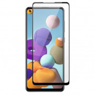 Защитное стекло 3D для Samsung Galaxy A21s (черный)