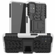 Чехол Hybrid Armor для Samsung Galaxy M51 (черный + белый) Чехол Hybrid Armor для Samsung Galaxy M51 (черный + белый)
