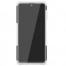 Чехол Hybrid Armor для Samsung Galaxy M51 (черный + белый)