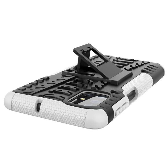 Чехол Hybrid Armor для Samsung Galaxy M51 (черный + белый) Чехол Hybrid Armor для Samsung Galaxy M51 (черный + белый)