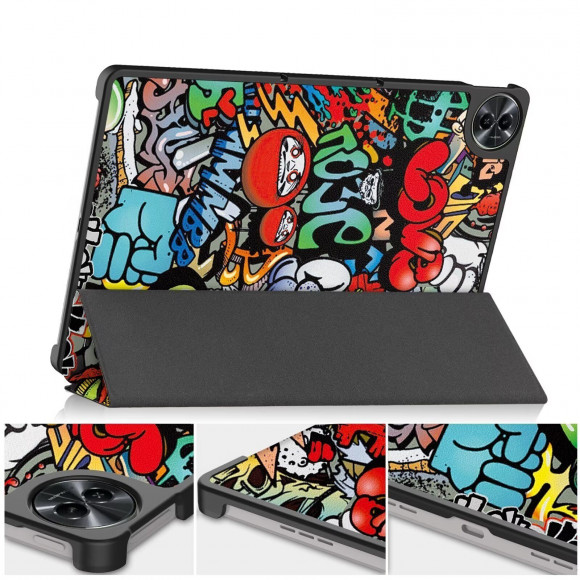 Чехол Smart Case для Realme Pad 2 (Graffiti)