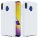 Силиконовый чехол Mobile Shell для Samsung Galaxy M20 (белый)