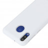 Силиконовый чехол Mobile Shell для Samsung Galaxy M20 (белый)