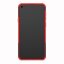 Чехол Hybrid Armor для Samsung Galaxy A8s (черный + красный)