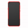 Чехол Hybrid Armor для Samsung Galaxy A8s (черный + красный)