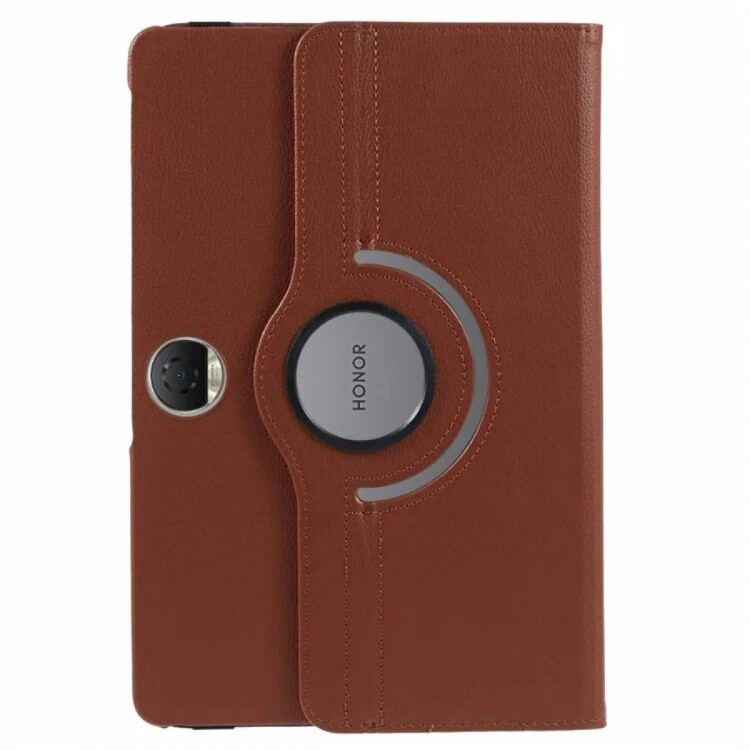 Поворотный чехол для Honor Pad 9 (коричневый)