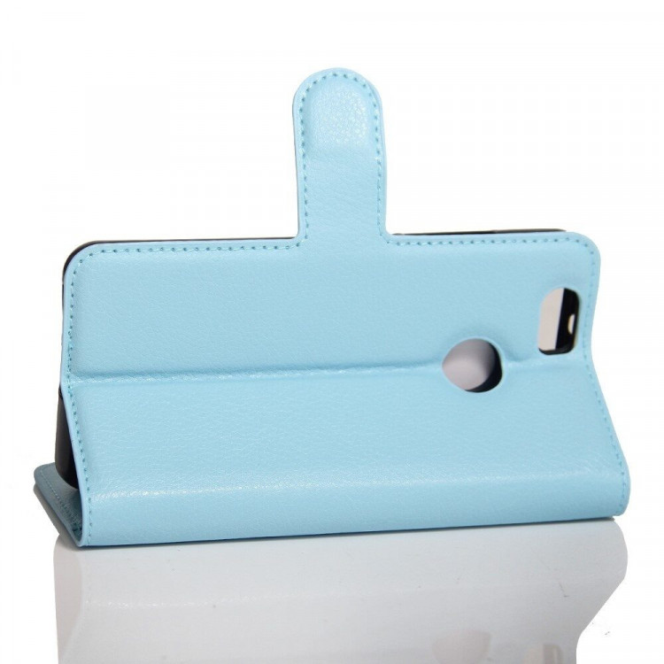 Чехол с визитницей для Huawei Nova (голубой)