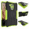 Чехол Hybrid Armor для Huawei Mate 8 (черный + зеленый)
