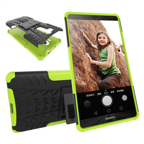 Чехол Hybrid Armor для Huawei Mate 8 (черный + зеленый) Чехол Hybrid Armor для Huawei Mate 8 (черный + зеленый)