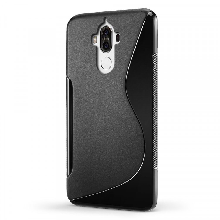 Нескользящий чехол для Huawei Mate 9 Pro (черный)