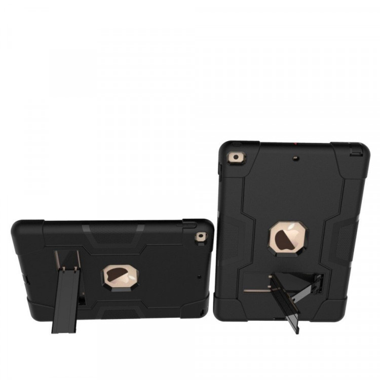 Гибридный TPU чехол для Apple iPad 10.2 (черный)