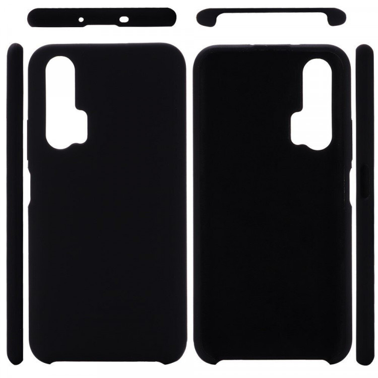 Силиконовый чехол Mobile Shell для Honor 20 Pro (черный)