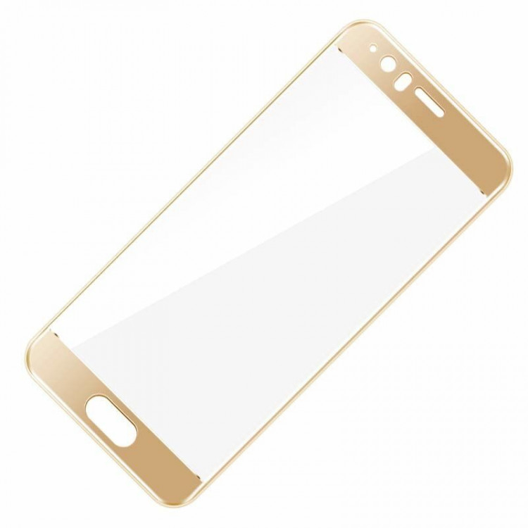 Защитное стекло 3D для Huawei P10 Plus (золотой)