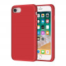 Силиконовый чехол Mobile Shell для iPhone 8 / iPhone 7 / iPhone SE (2020) / iPhone SE (2022) (красный)