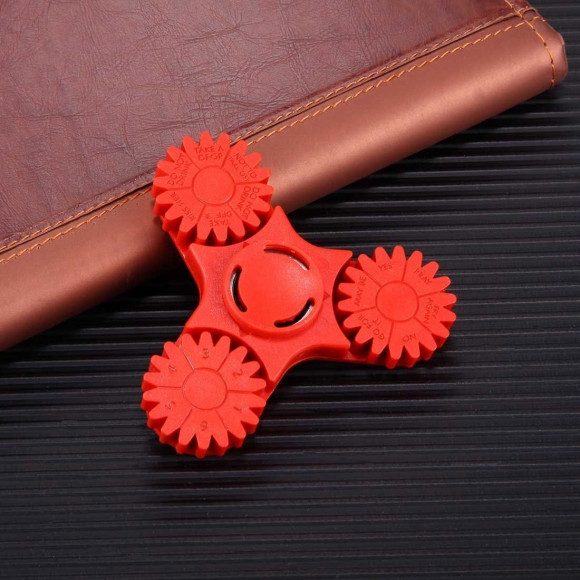 Спиннер Wheel Gears (красный)