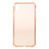 Силиконовый чехол с усиленными бортиками для iPhone XR (розовый)