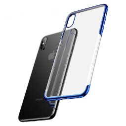 Чехол Baseus Shining Series для iPhone XS Max (голубой)