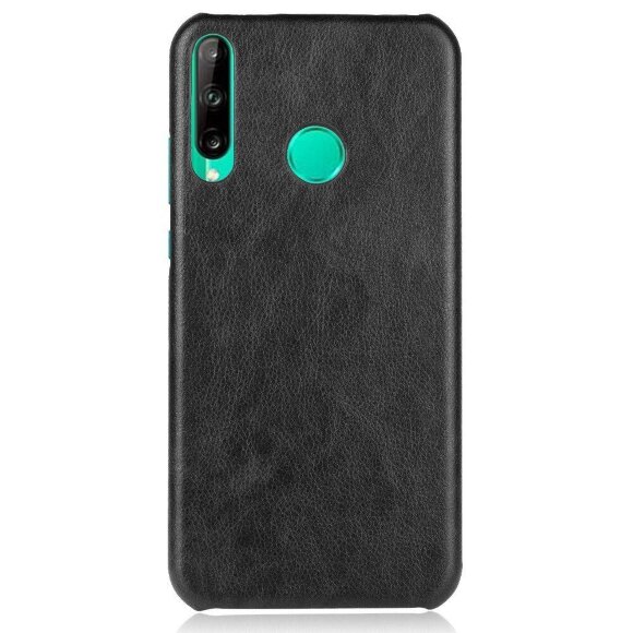 Кожаная накладка-чехол для Huawei P40 lite E / Honor 9C (черный) Кожаная накладка-чехол для Huawei P40 lite E / Honor 9C (черный)