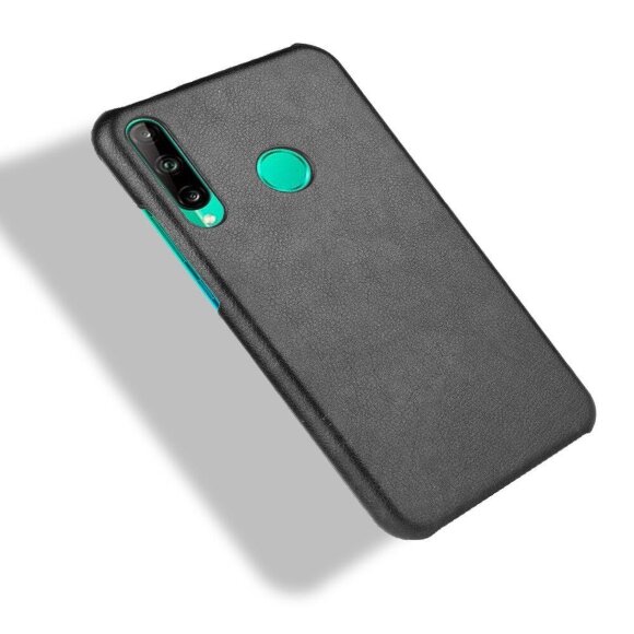 Кожаная накладка-чехол для Huawei P40 lite E / Honor 9C (черный) Кожаная накладка-чехол для Huawei P40 lite E / Honor 9C (черный)