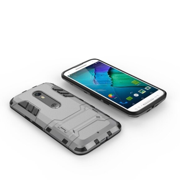 Чехол Duty Armor для Motorola Moto X Style (серый)