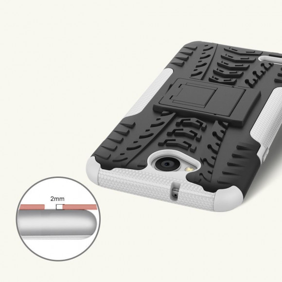 Чехол Hybrid Armor для LG X Power 2 M320 (черный + белый)