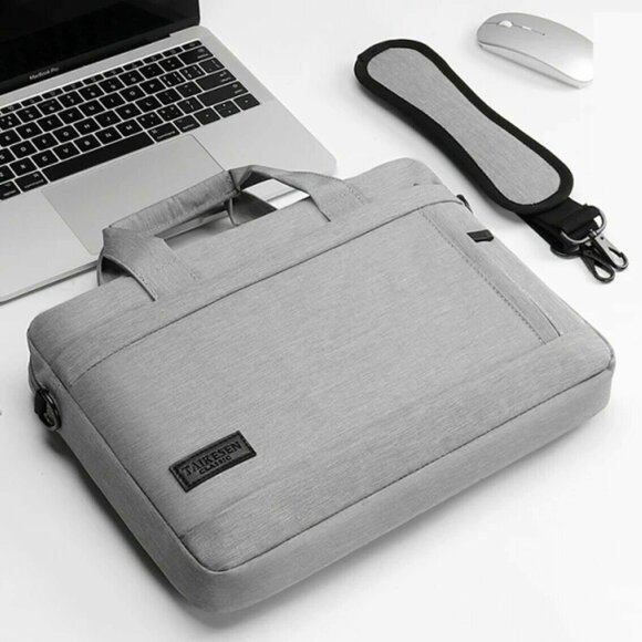 Сумка TAIKESEN для ноутбука и Macbook 13,3 дюйма (светло-серый)