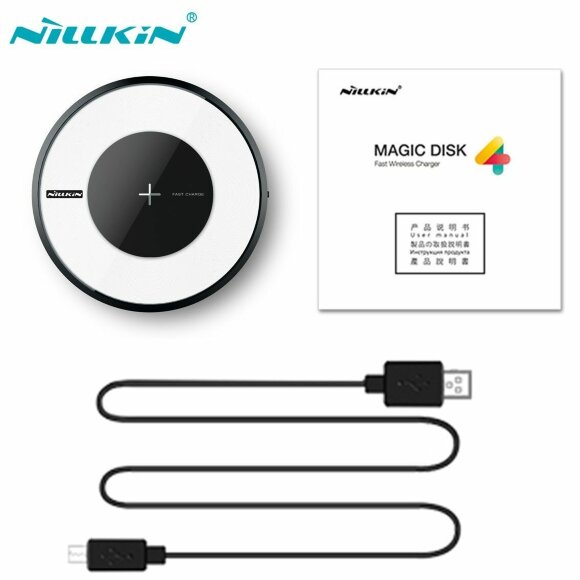 Беспроводное зарядное устройство NILLKIN Magic disk 4 Fast Wireless Charger Беспроводное зарядное устройство NILLKIN Magic disk 4 Fast Wireless Charger