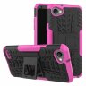 Чехол Hybrid Armor для LG Q6 / LG Q6a / LG Q6+ (черный + розовый)