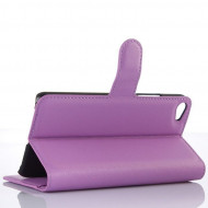 Чехол с визитницей для Lenovo S60 (фиолетовый) Чехол с визитницей для Lenovo S60 (фиолетовый)