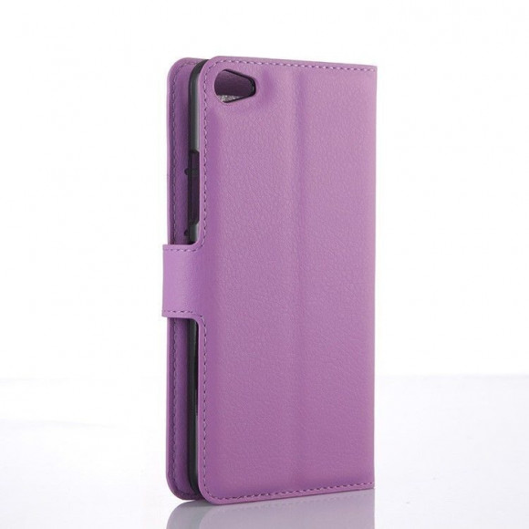 Чехол с визитницей для Lenovo S60 (фиолетовый)