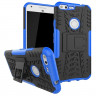 Чехол Hybrid Armor для Google Pixel XL (черный + голубой)