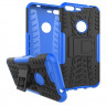 Чехол Hybrid Armor для Google Pixel XL (черный + голубой)