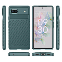 Чехол-накладка Thunder Series для Google Pixel 6a (темно-зеленый)
