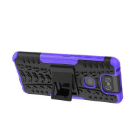 Чехол Hybrid Armor для Asus Zenfone 6 ZS630KL (черный + фиолетовый)