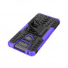 Чехол Hybrid Armor для Asus Zenfone 6 ZS630KL (черный + фиолетовый)