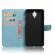 Чехол с визитницей для OnePlus 3 / OnePlus 3T (голубой)