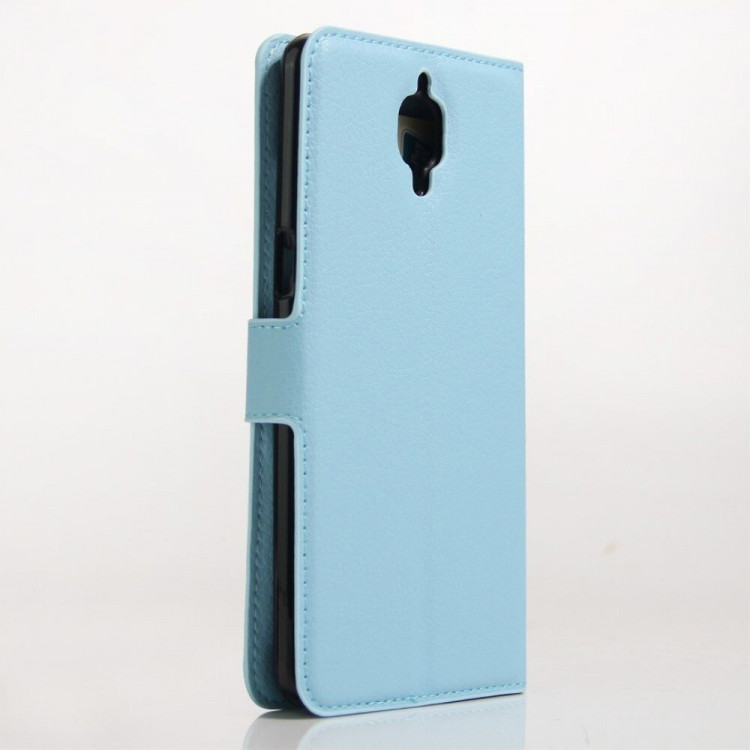 Чехол с визитницей для OnePlus 3 / OnePlus 3T (голубой)