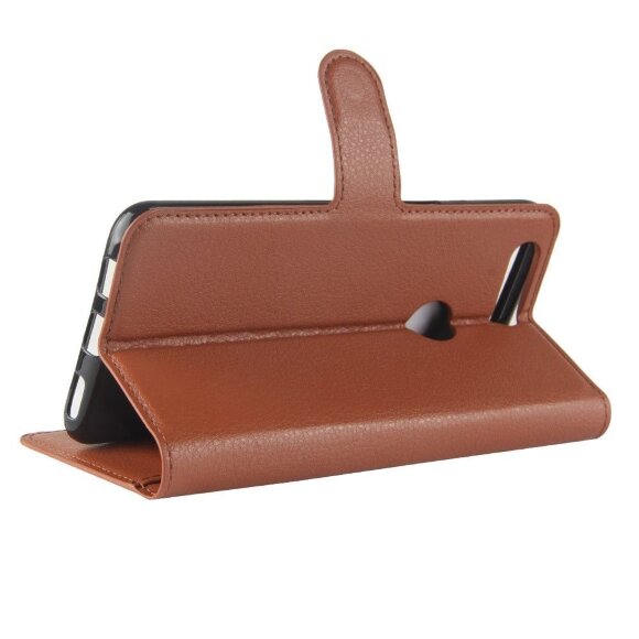 Чехол с визитницей для OnePlus 5T (коричневый)