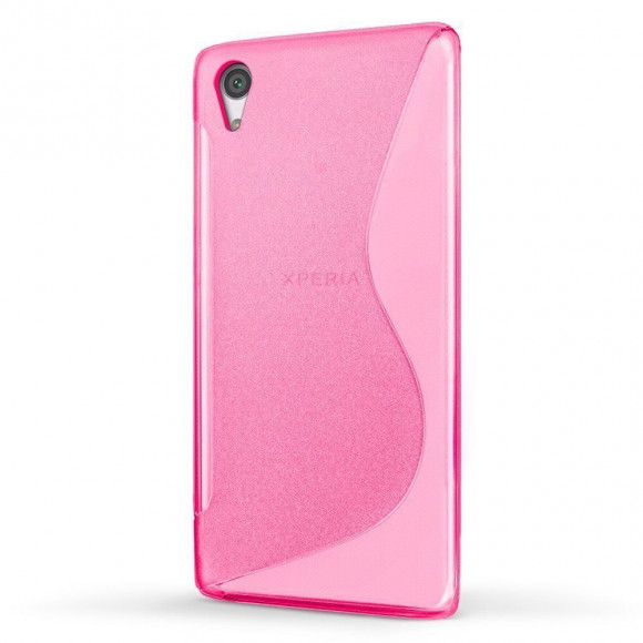 Нескользящий чехол для Sony Xperia XA1 (малиновый) Нескользящий чехол для Sony Xperia XA1 (малиновый)