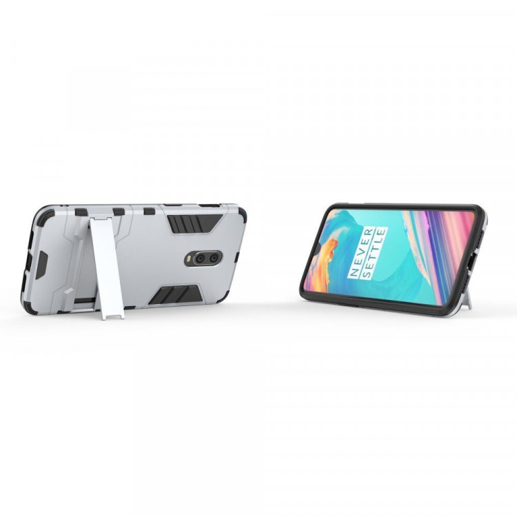Чехол Duty Armor для Oneplus 7 (серебряный)