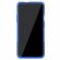 Чехол Hybrid Armor для OnePlus 7T Pro (черный + голубой)